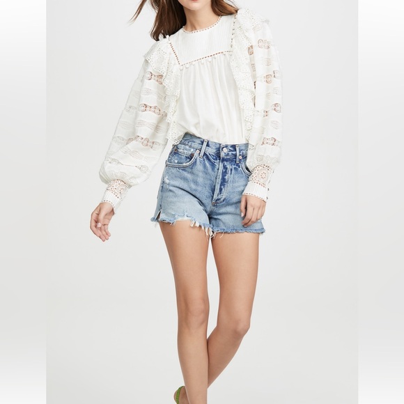 Agolde Jaden Shorts in Surreal Wash Sz 27 - Picture 4 of 6